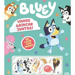 Bluey - Vamos Brincar Juntos : um Livro com Imanes