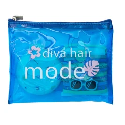 Bolsa de Higiene Pessoal + Laços de Cabelo + Pente - Diva Hair Mode