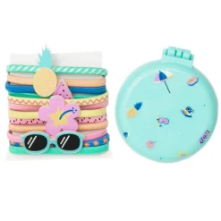 Bolsa de Higiene Pessoal + Laços de Cabelo + Pente - Diva Hair Mode