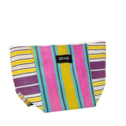 Bolsa Praia - Amarelo E Roxo