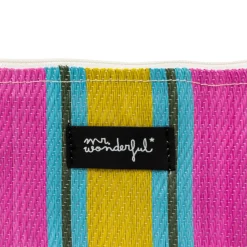Bolsa Praia - Amarelo E Roxo