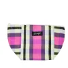 Bolsa Praia - Roxo, Branco E Preto