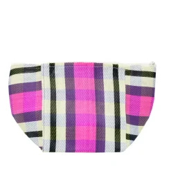 Bolsa Praia - Roxo, Branco E Preto