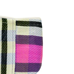 Bolsa Praia - Roxo, Branco E Preto