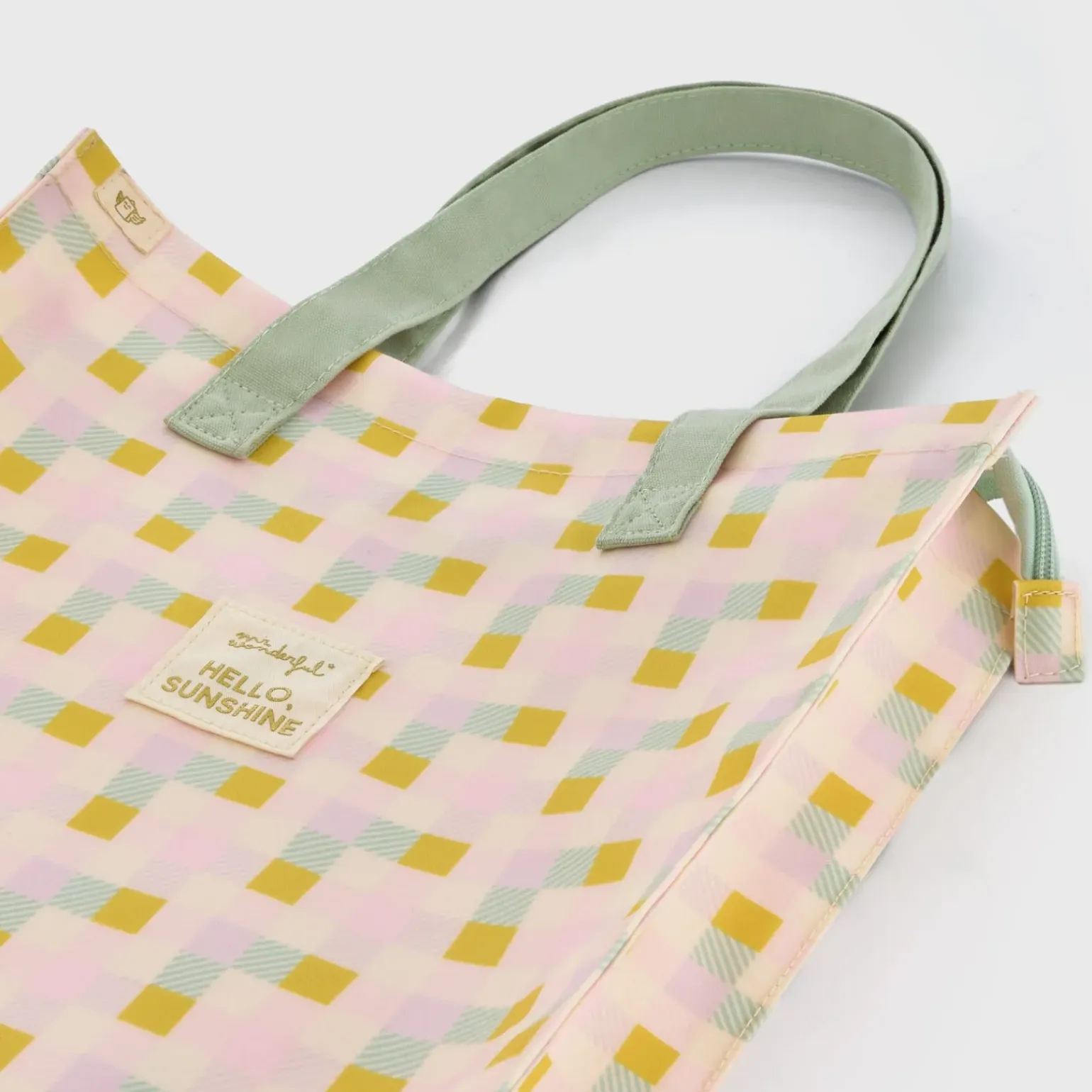 Bolsa Quadrados Coloridos - Hello Sunshine