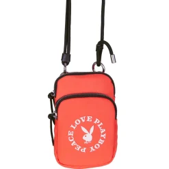 Bolsa Telemovel Peace&Love Red Playboy