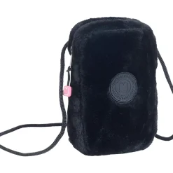 Bolsa Telemóvel Furry Black Marshmallow
