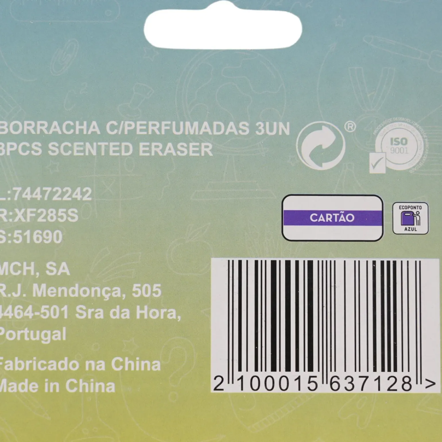 Borracha Com Perfume 3 Unidades