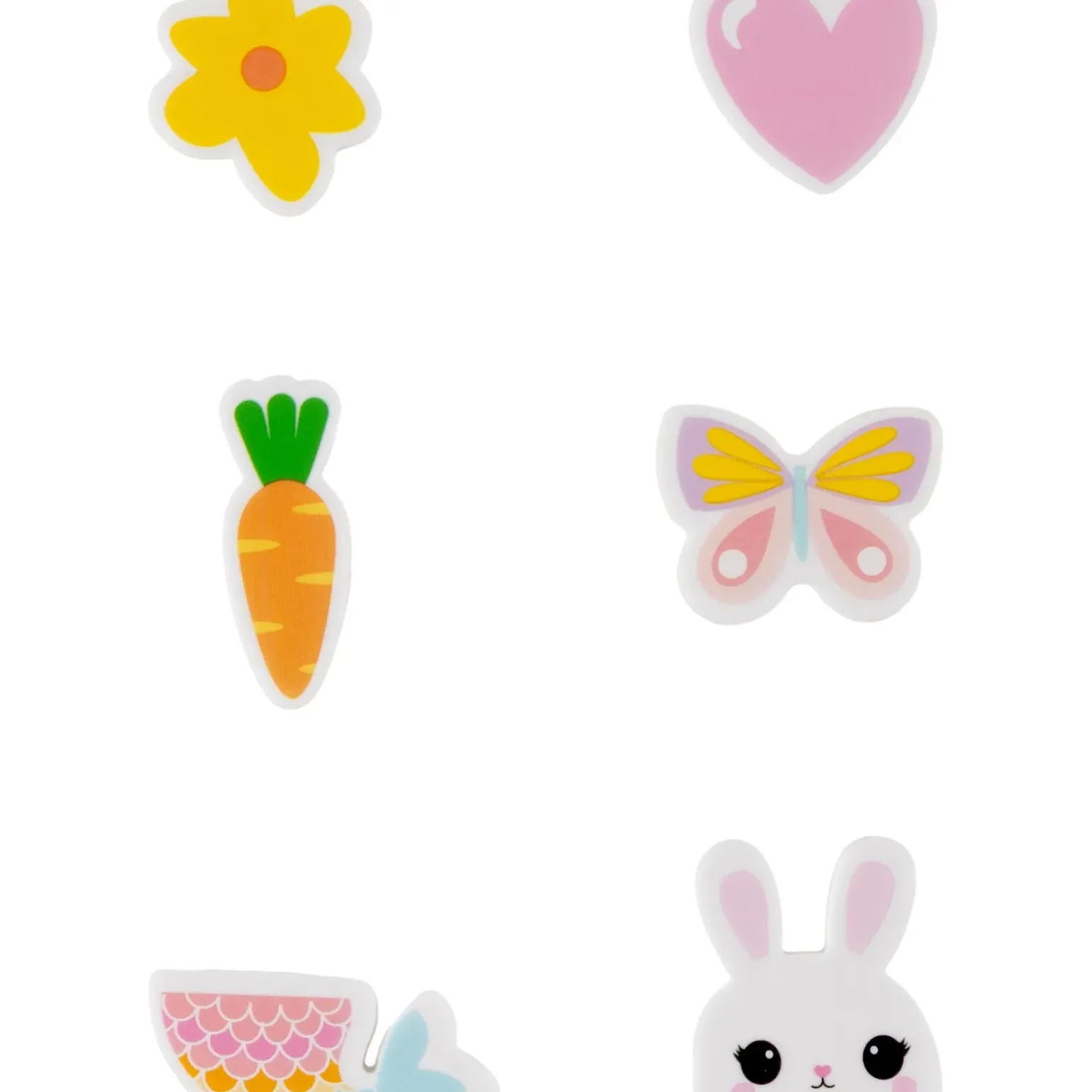 Borracha Fun Sort Bunny Joy 6 Unidades