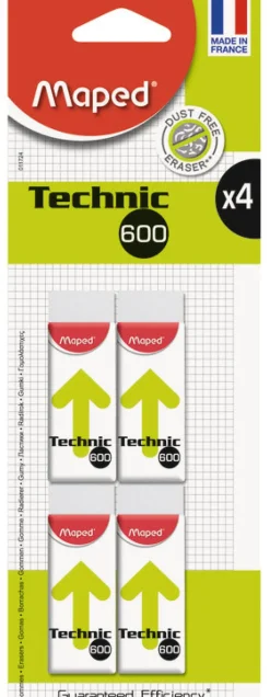 Borracha Maped Technic 4 unidades