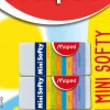 Borracha Mini Softy 3 unidades Maped