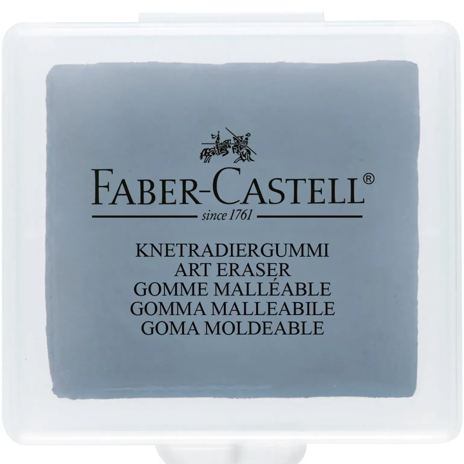 Borracha Pão com Caixa Plástica Faber Castell