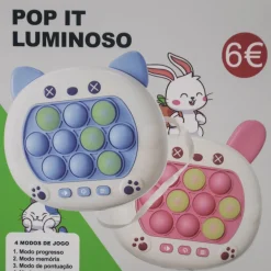 Brinquedo Popit Luminoso