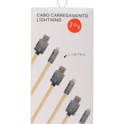 Cabo Carregador Lightning Pastel 2A 1 Metro