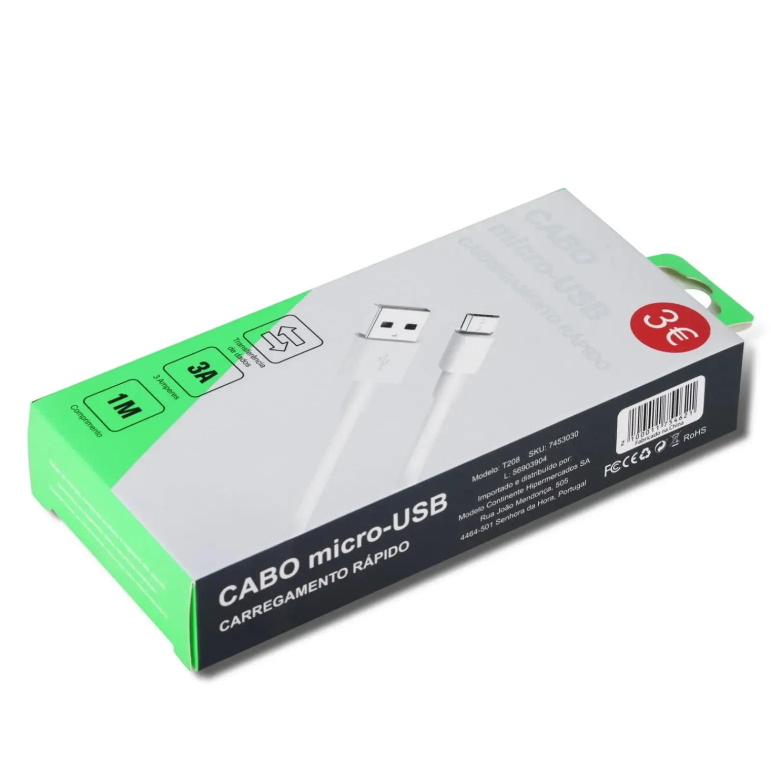 Cabo Micro USB