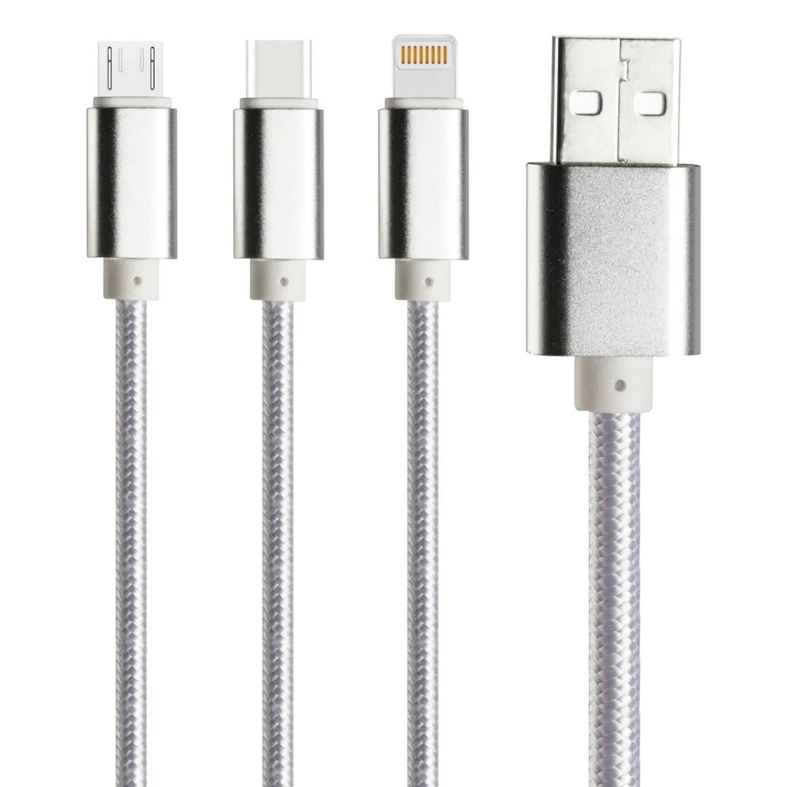 Cabo USB Universal 3 Em 1 Inspiration
