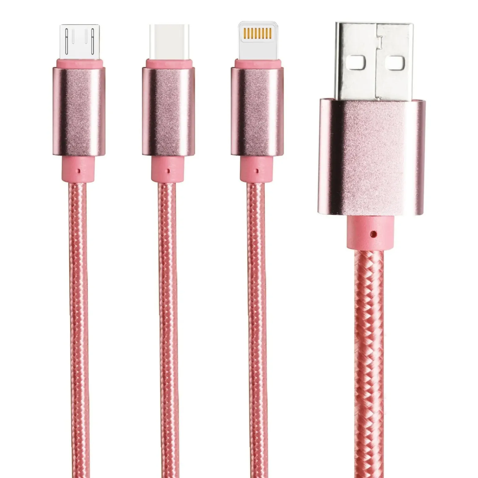 Cabo USB Universal 3 Em 1 Inspiration