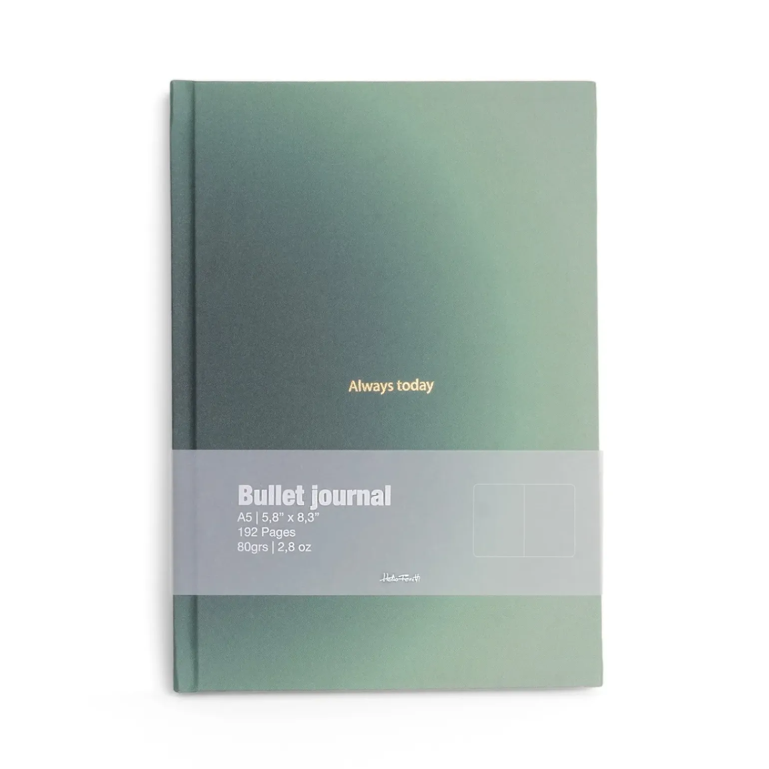 Caderno A5 - Air Bullet Journal Helio Ferretti