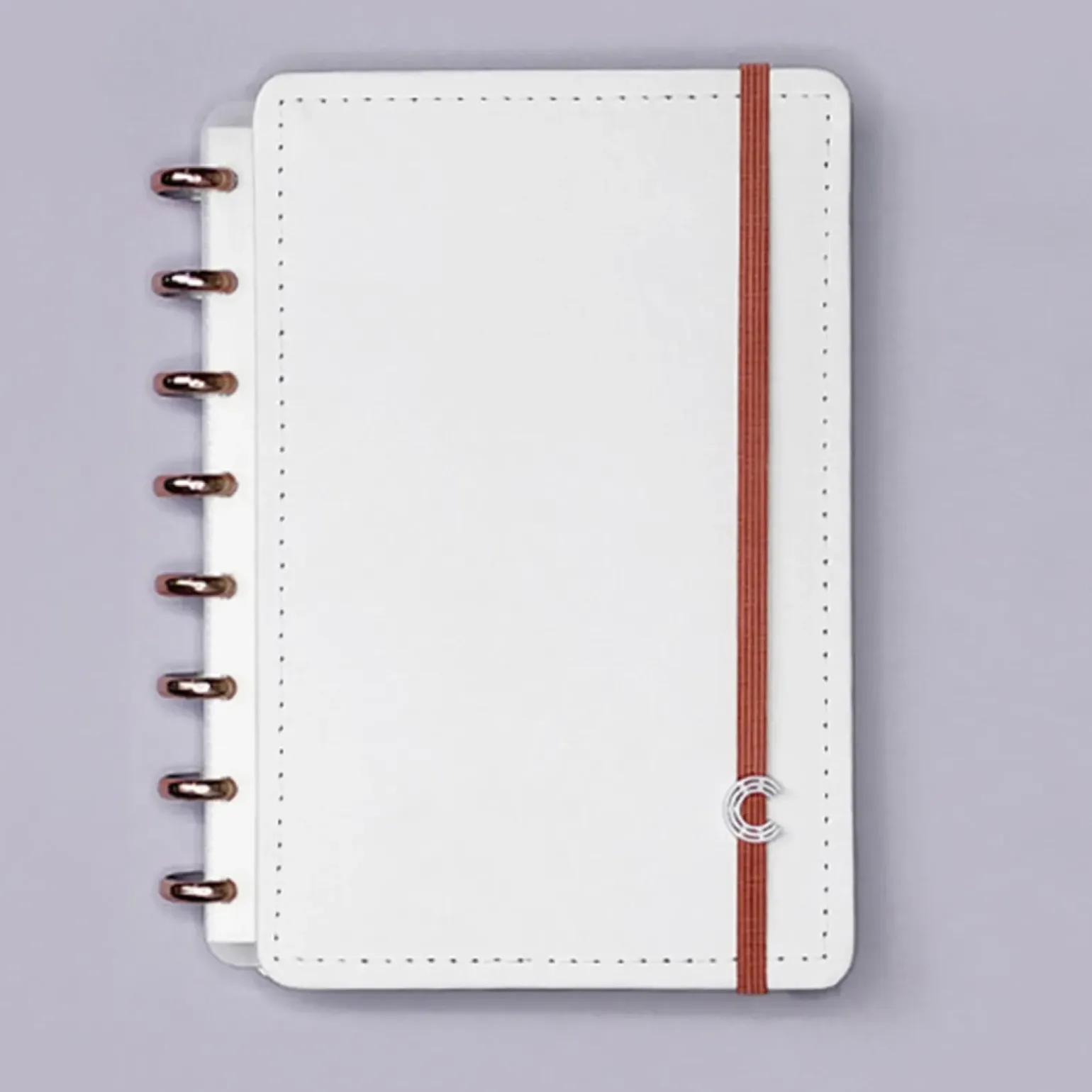 Caderno A5 All White