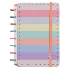 Caderno A5 Arco-Íris Pastel