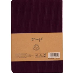 Caderno A5 - Aubergine In The Middle