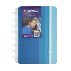Caderno A5 Blue Creat Journal By Miguel Luz