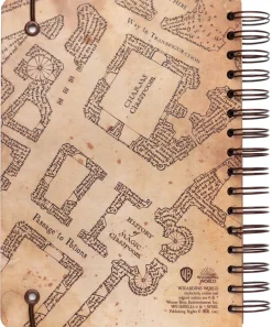Caderno A5 Bullet - Harry Potter The Marauder's Map