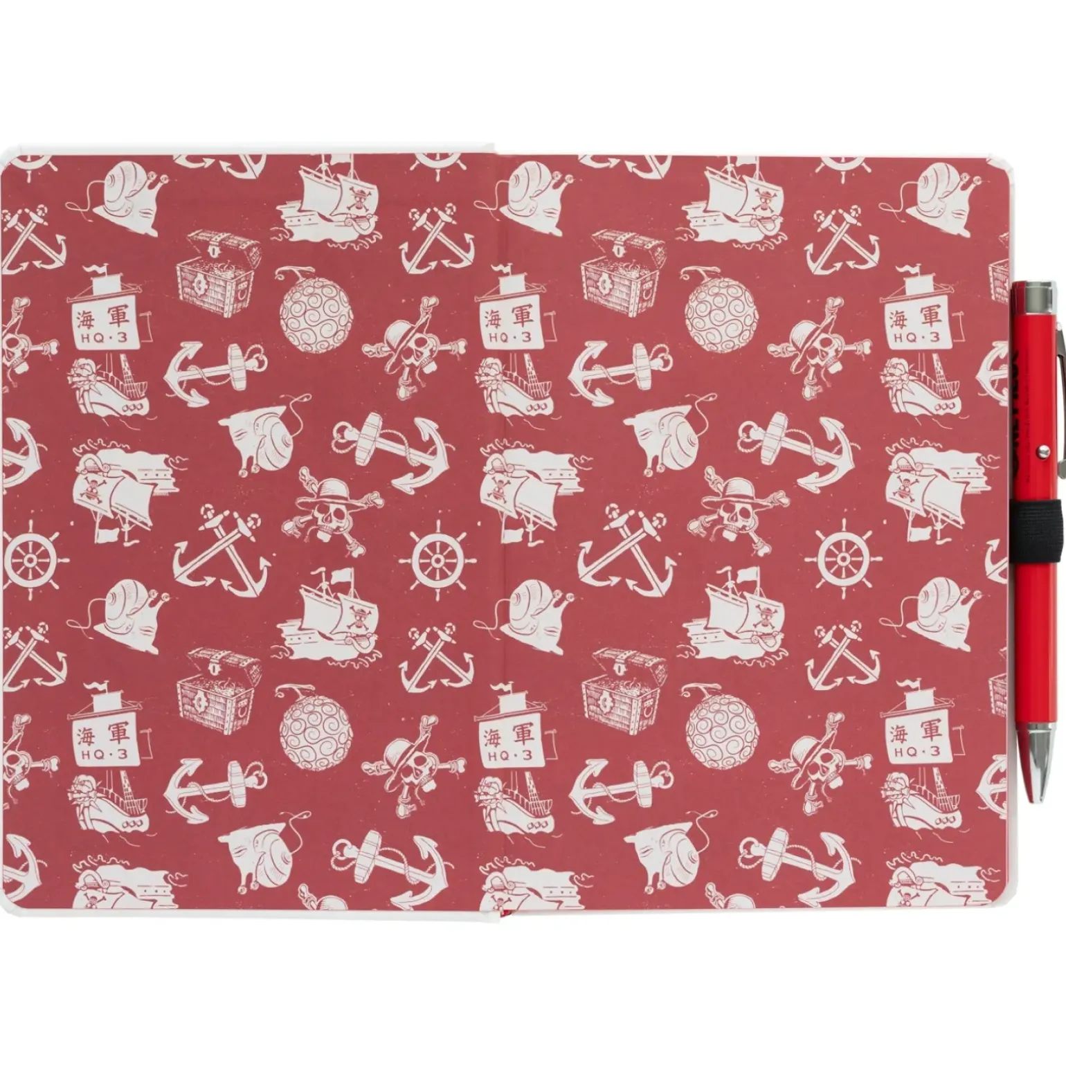 Caderno A5 Com Caneta - One Piece Netflix