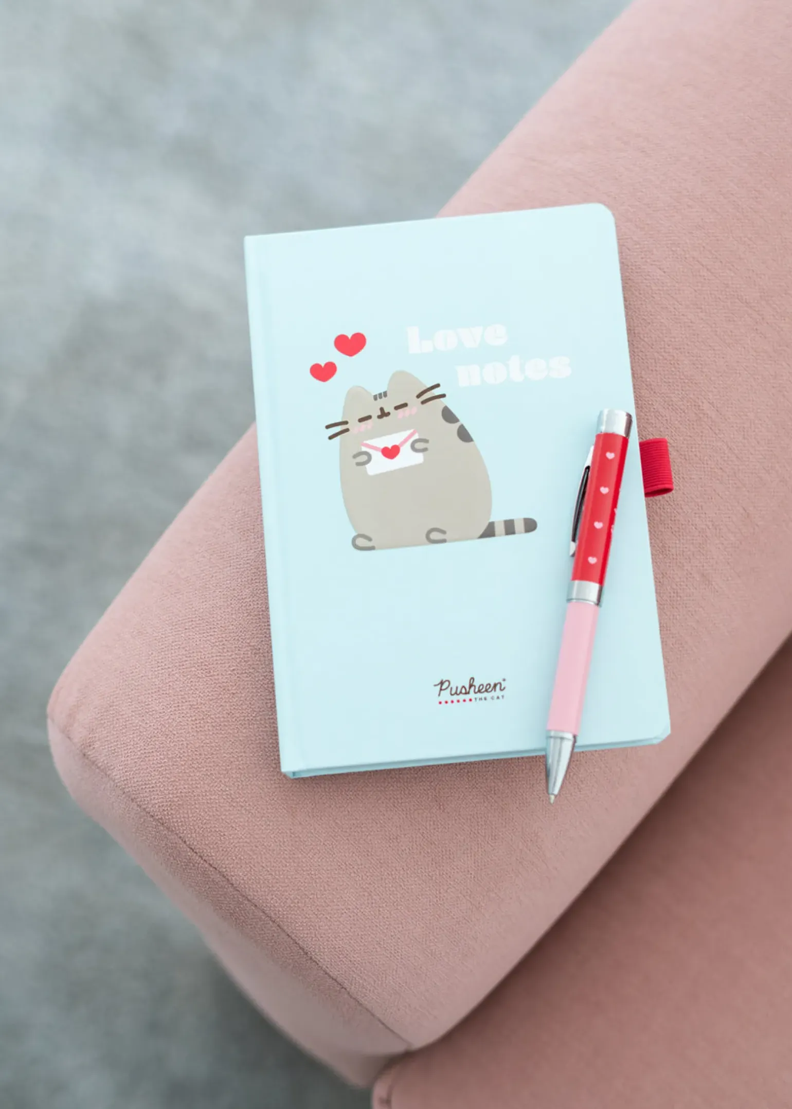 Caderno A5 Com Caneta - Pusheen Purrfect