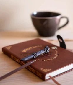 Caderno A5 com Caneta Varinha - Harry Potter