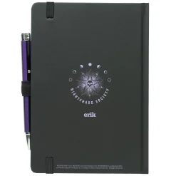 Caderno A5 Com Caneta - Wednesday