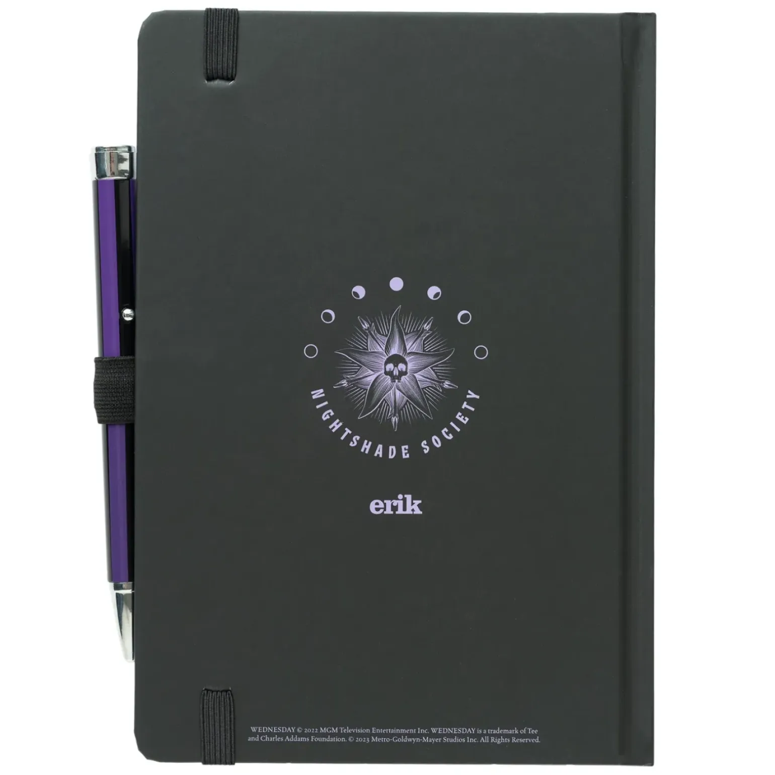 Caderno A5 Com Caneta - Wednesday