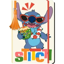 Caderno A5 Com Glitter Stitch