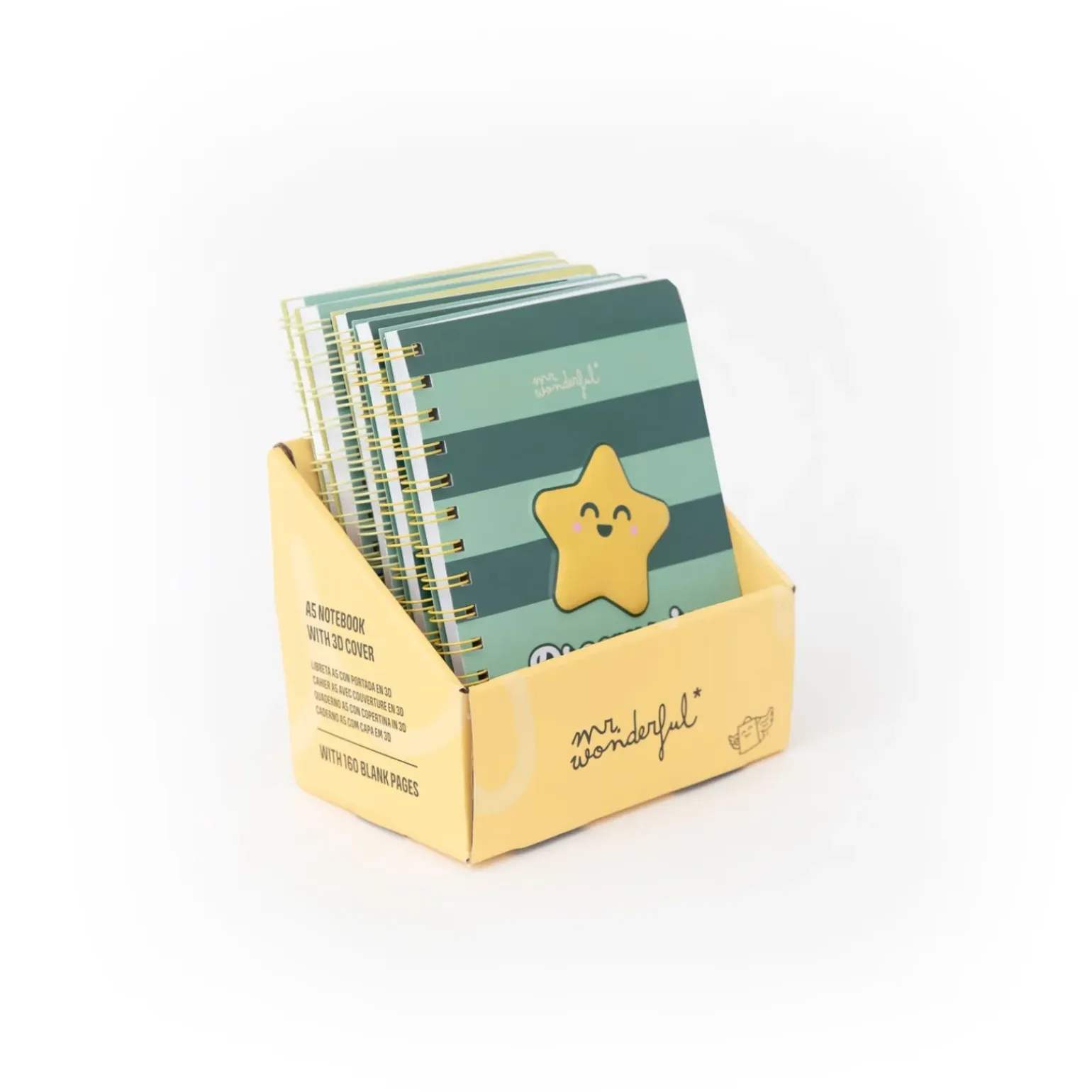 Caderno A5 3D - Estrela
