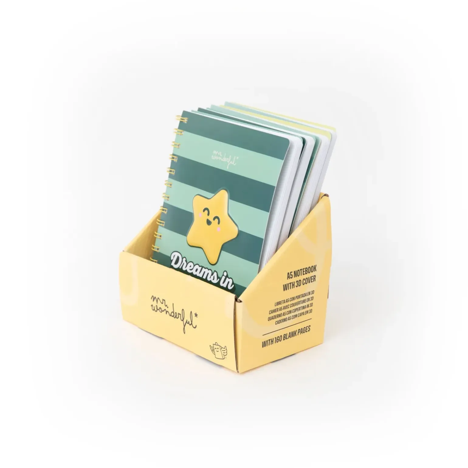 Caderno A5 3D - Estrela