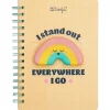 Caderno A5 3D - I Stand Out Everywhere