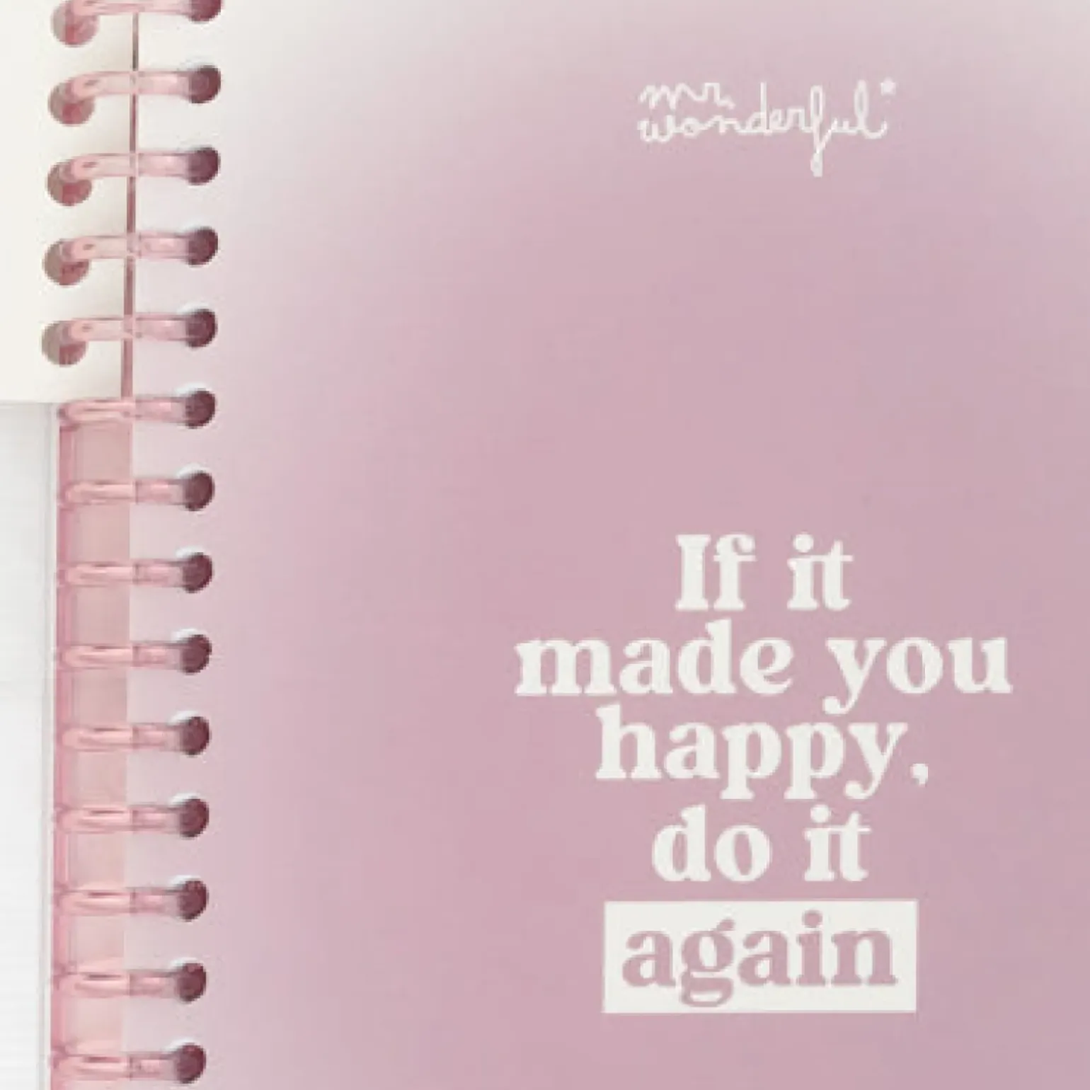Caderno A5 - Do It Again