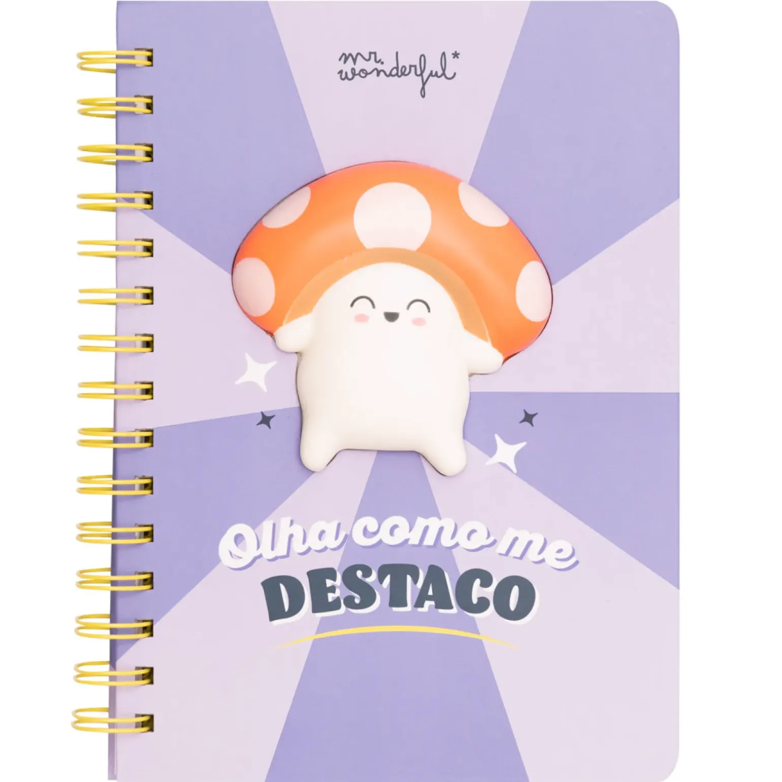 Caderno A5 3D - Olha Como Me Destaco