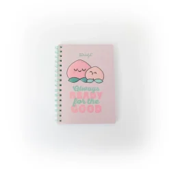 Caderno A5 3D - Pêssego