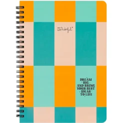 Caderno A5 - Dream Big And Bring Your Best Ideas