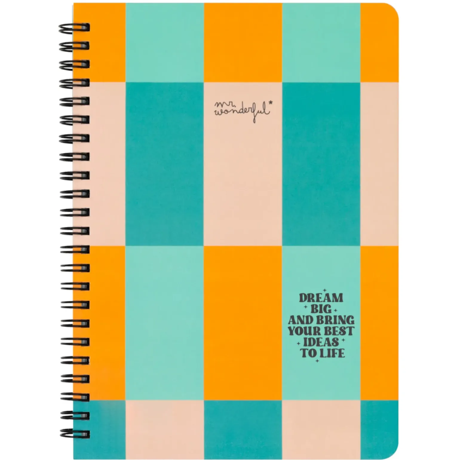Caderno A5 - Dream Big And Bring Your Best Ideas
