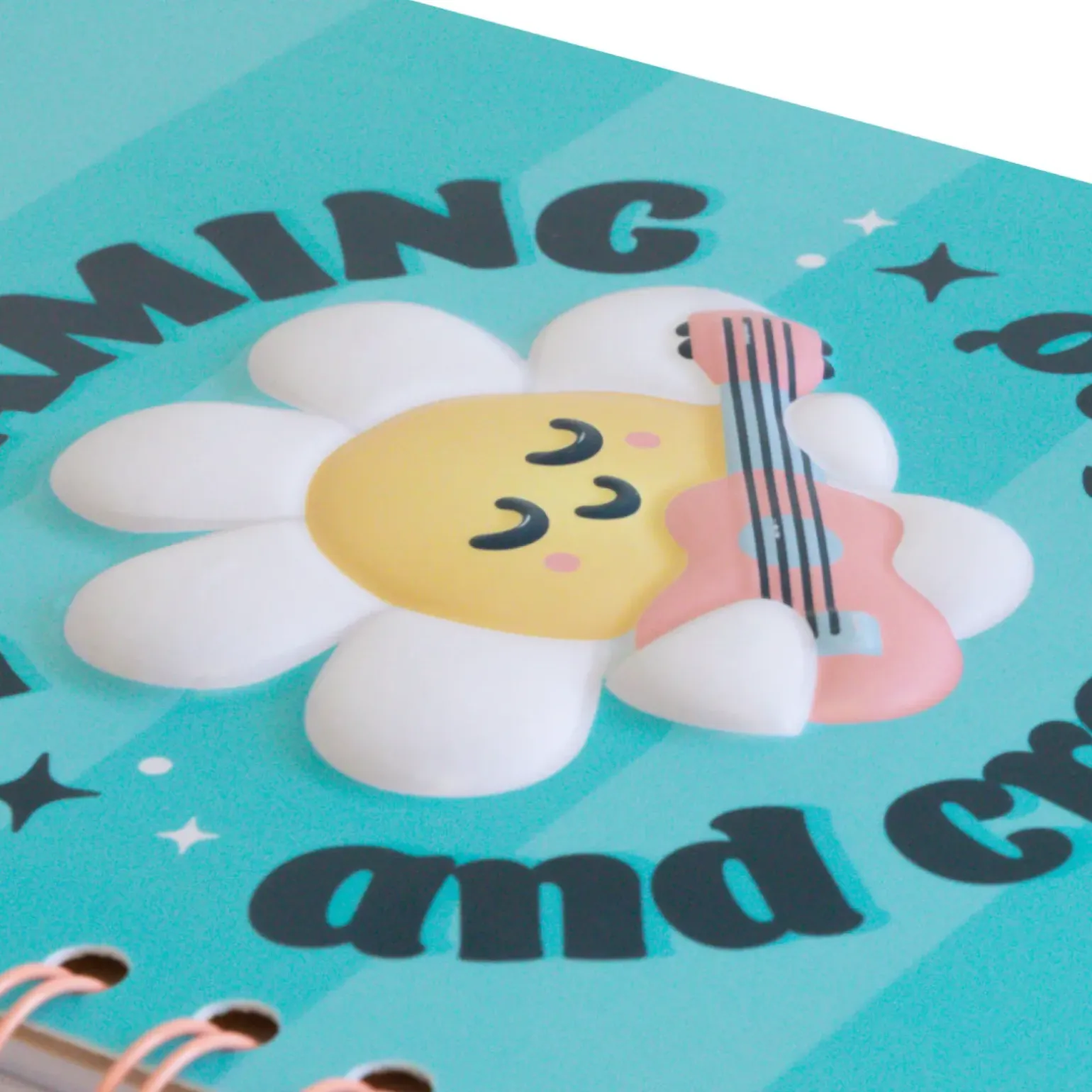 Caderno A5 - Dreaming, Creating, Shining