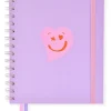 Caderno A5 Espiral - Happy Days Purple