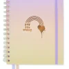 Caderno A5 Espiral - Sunset Love Heart
