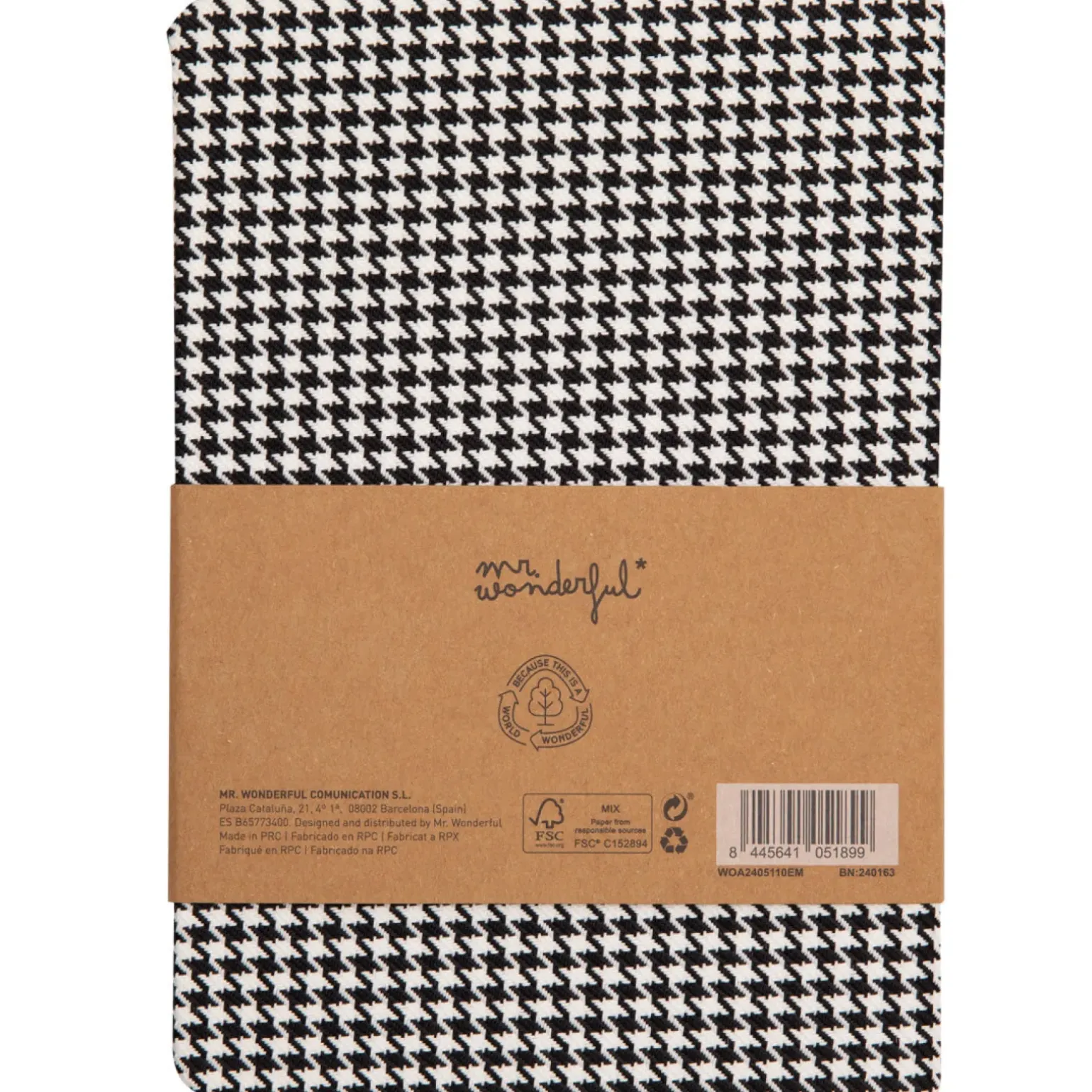Caderno A5 - Fabric These Are A Few