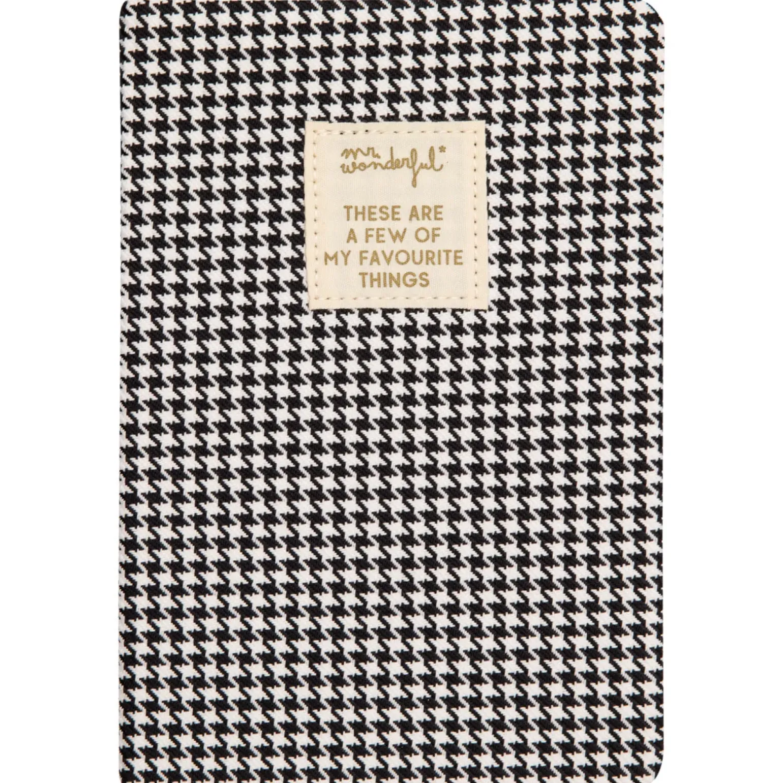 Caderno A5 - Fabric These Are A Few