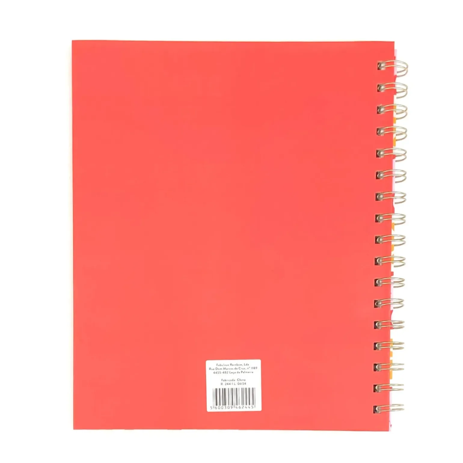 Caderno A5 Fabulousrainbow