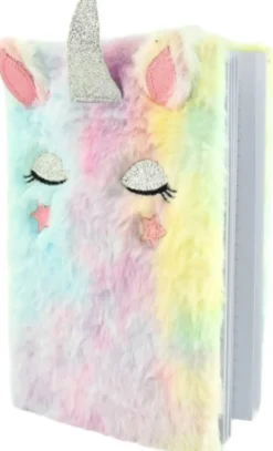 Caderno A5 - Fluffy Unicórnio