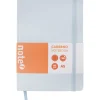 Caderno Agrafado A5 Capa Dura Com Elástico Liso Pastel