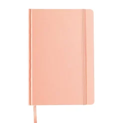 Caderno Agrafado A5 Capa dura Com Elástico Pastel